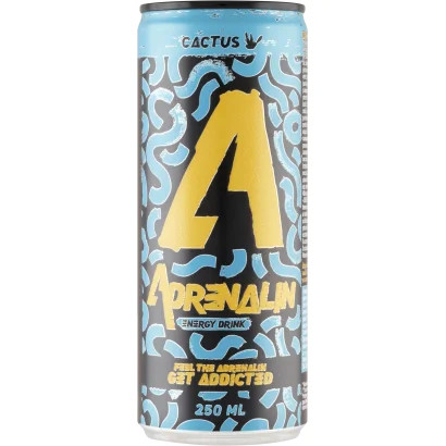 Adrenalin kaktusz-guavaízű szénsavas energiaital 250 ml