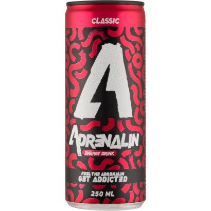 Adrenalin Classic tutti-frutti ízű szénsavas energiaital 250 ml