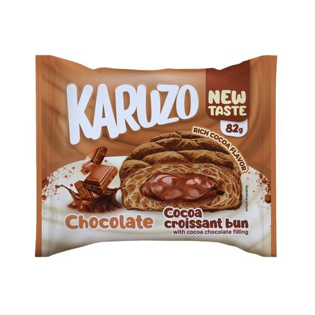 Karuzo croissant bun 82g csokis töltelékkel