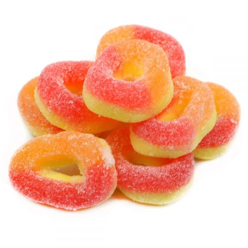 Savanyú őszibarack karikák (100g)